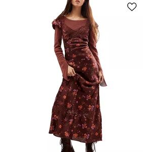 Free People butterfly babe dress